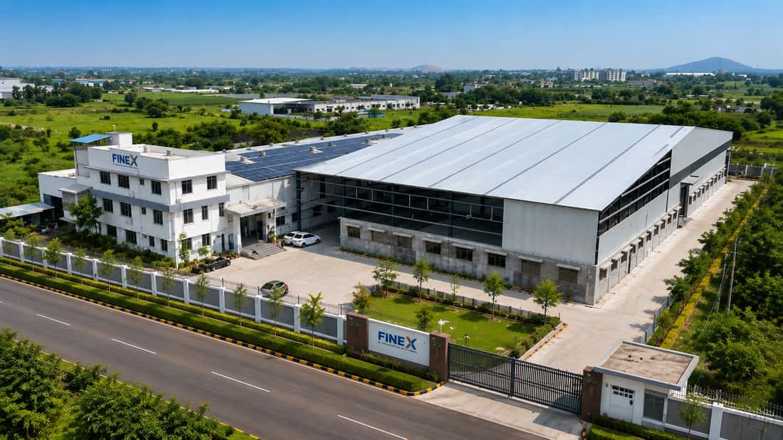 The Finex Industries plant at Pimpalnare, Dindori, near Nashik