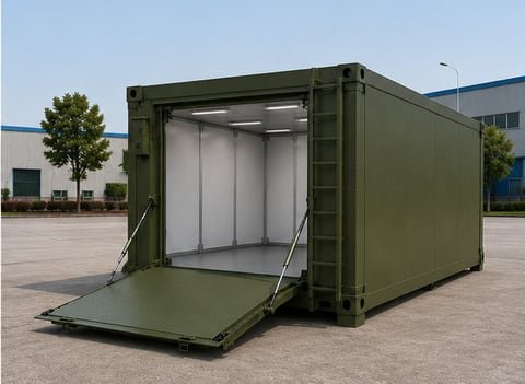 Power & Electrical Protection — Field-Deployable Modular Medical Shelters
