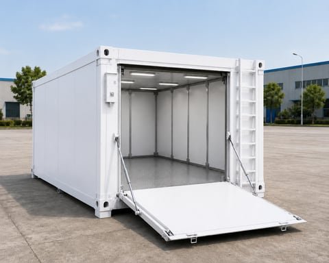 Interior & Infection Control — Field-Deployable Modular Medical Shelters
