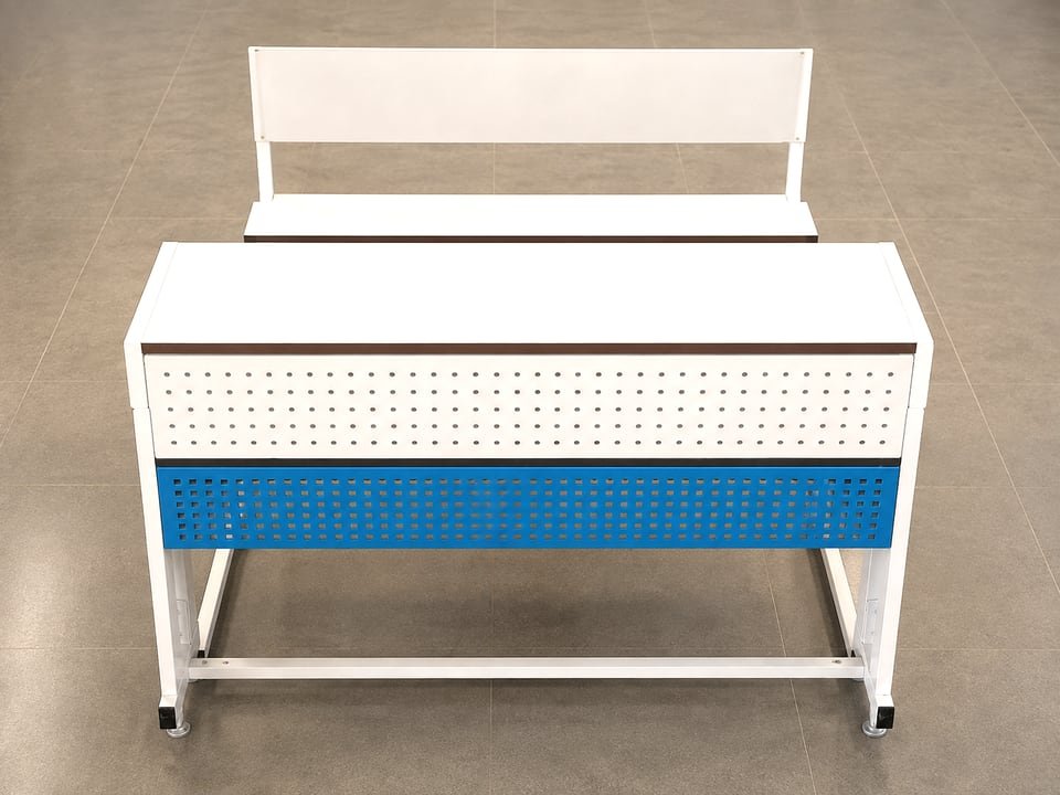 Two-Seater Classroom Desk — Classroom Furniture