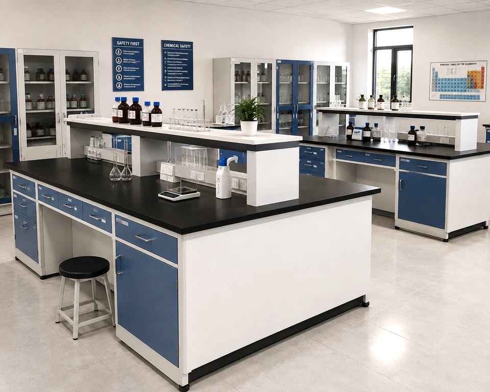 Student Practical Area — Laboratory Furniture