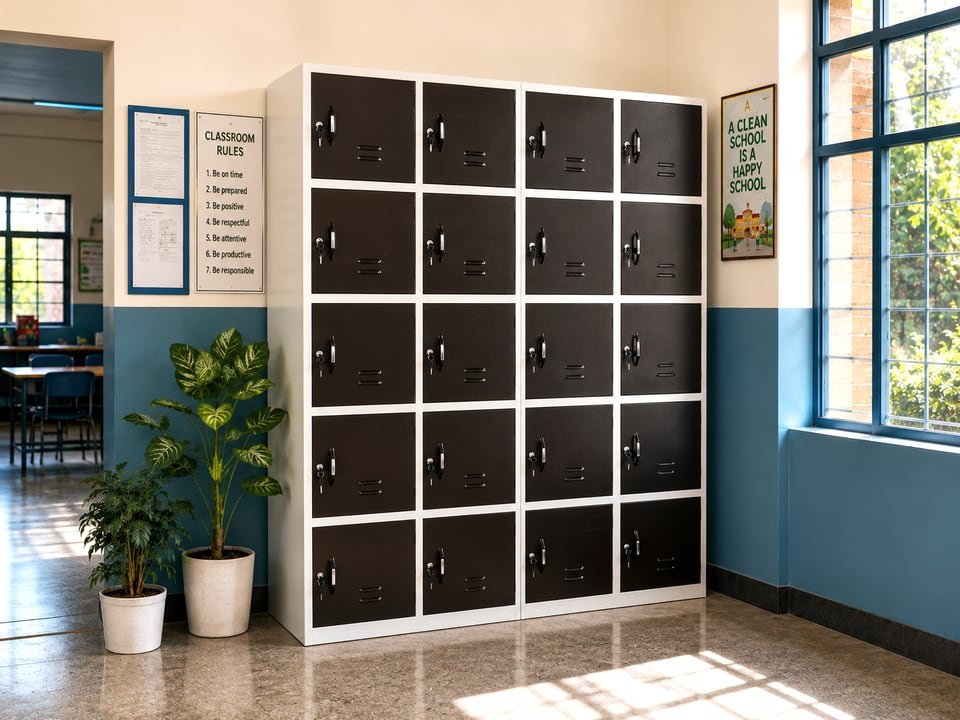 Corridor Storage Rack — Laboratory Furniture