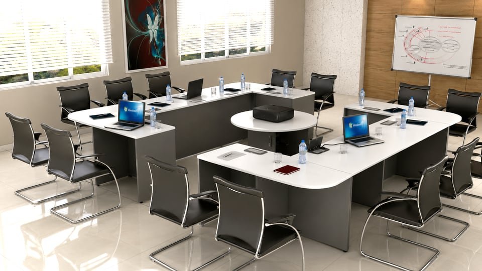 Conference Table & Seating — Office Furniture