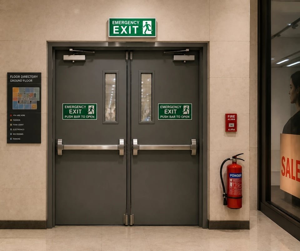 Public Concourse Exit Doors — Emergency Exit Doors