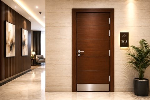 Hotel Door Sets — Fire Rated Wooden Doors