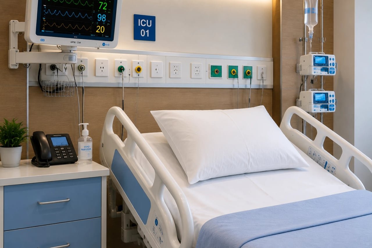 Bed-Head Panel & Services — ICU Infrastructure