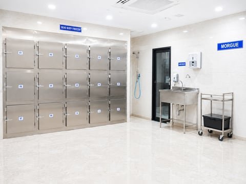 Security, Records & Mortuary — Modular Hospitals