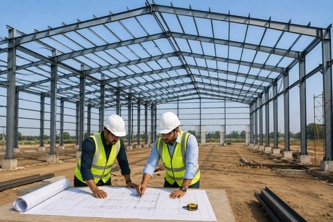 Roofing, Cladding & Insulation — Pre-Engineered Buildings (PEB)
