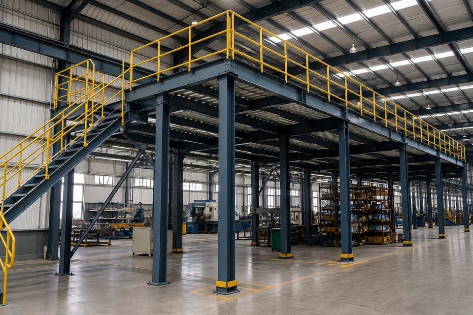 Mezzanine Platform — Customised Industrial Platforms