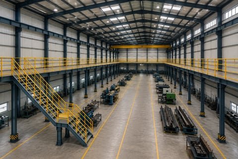 Walkways & Gantries — Customised Industrial Platforms