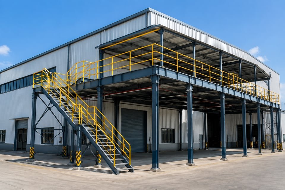 Access Platform & Railing — Customised Industrial Platforms