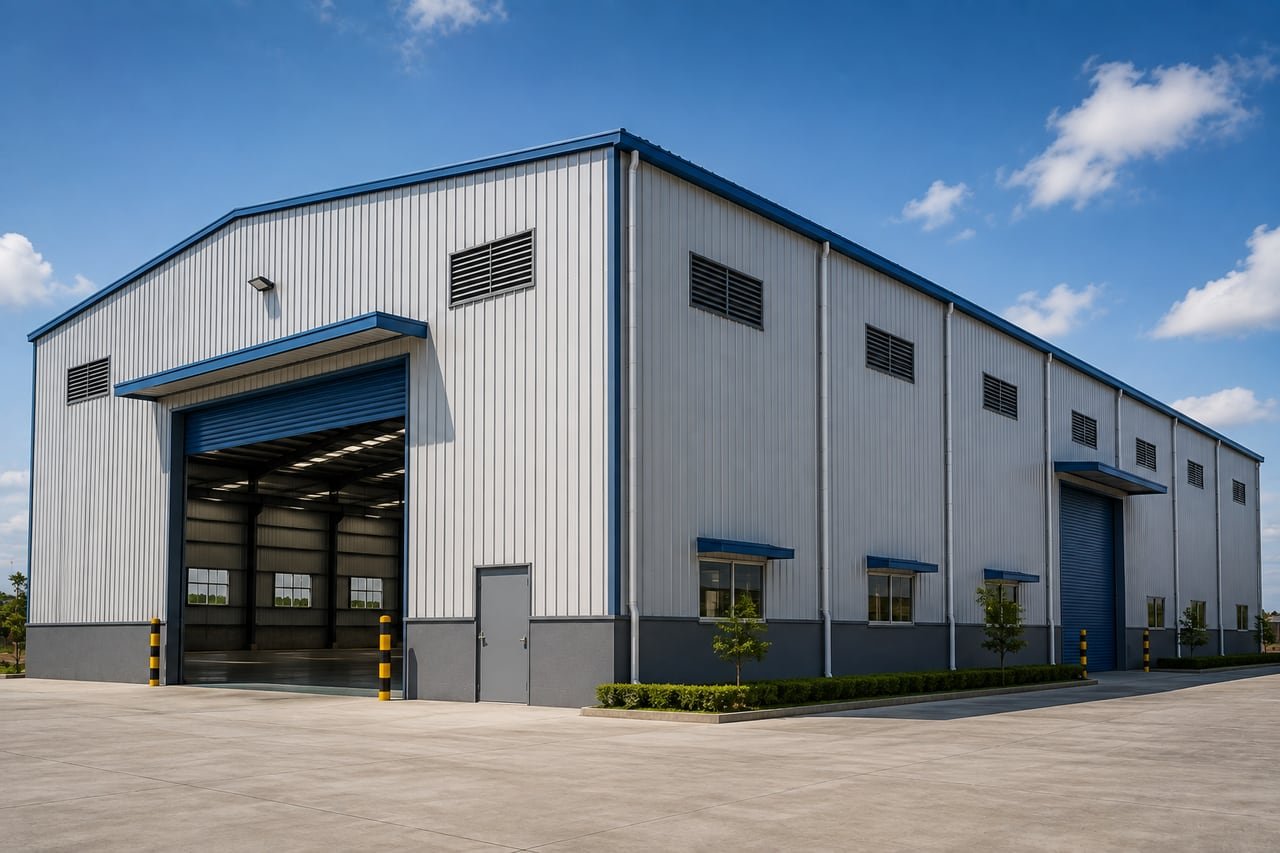 Industrial Shed — Customised PEB Industrial Sheds