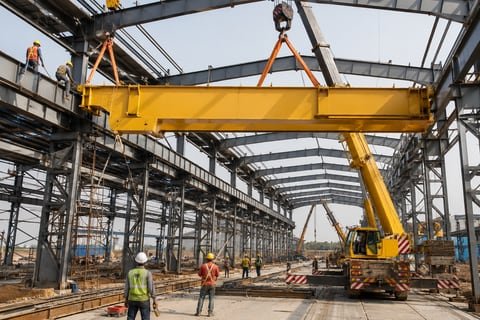 Crane Structure — EOT Crane Installation