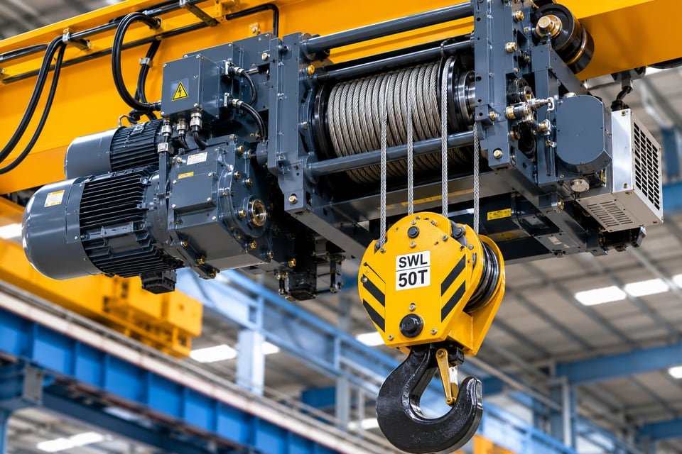 Crane Hook & Handling — EOT Crane Installation